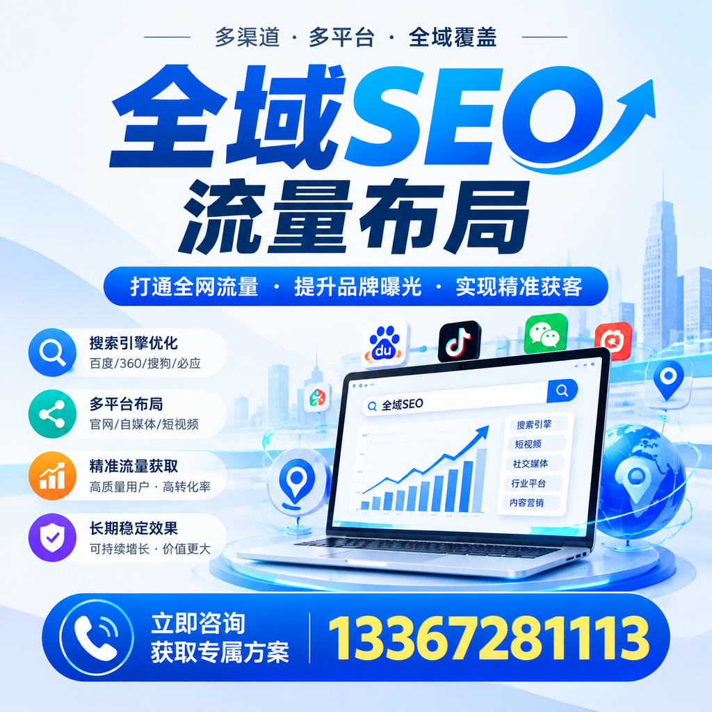 提升全域SEO流量布局效果,安阳企业的实用技巧