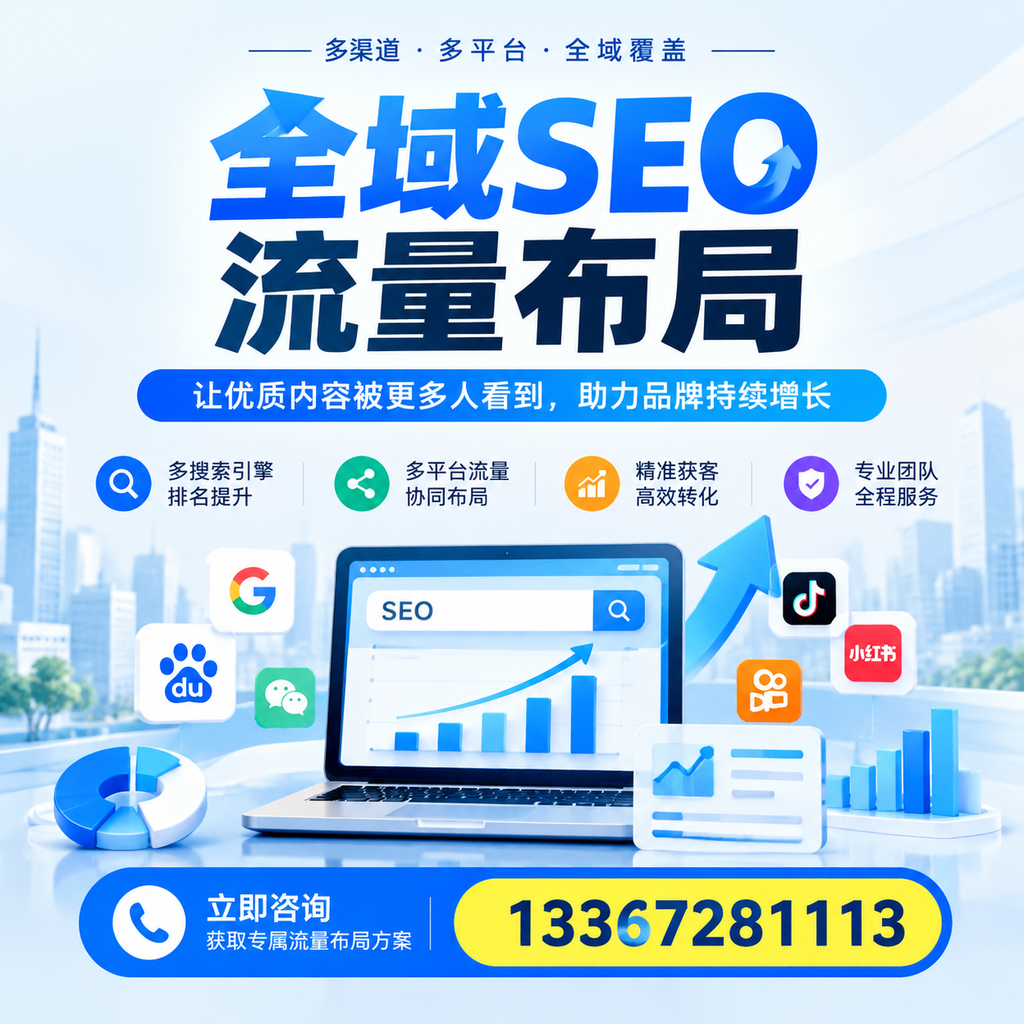 全域SEO流量布局工具推荐:安阳企业的选择清单